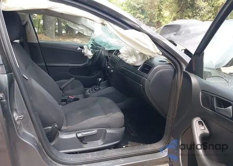 2014 Volkswagen Jetta 2.0L S z USA, uszkodzony, nr VIN 3VW2K7AJ6EM308312